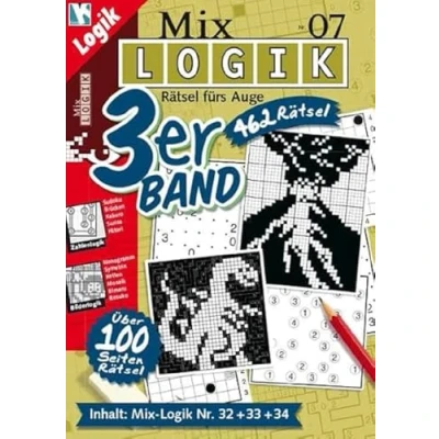 Abbildung von Mix Logik 3er Band Nr. 7. Nr.7.Nr.7: Rätsel fürs Auge. 462 Rätsel.