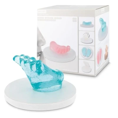 Abbildung von Hand und Fußabdruck 3D Baby Druckset, Dooky