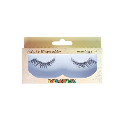 Abbildung von EULENSPIEGEL Wimpern mit Glitzerband schwarz