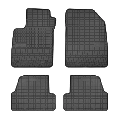 Abbildung von FROGUM 0708 Fußmattensatz Gummi vorne und hinten 4 schwarz Maßgefertigt OPEL: Mokka / X