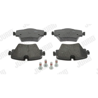 Abbildung von JURID 573612J Bremsbelagsatz für Verschleißwarnanzeiger vorbereitet BMW: X1, 2 Active Tourer, X2, MINI: Clubman, Cabrio, Countryman, TOYOTA: Supra V