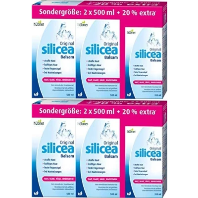 Abbildung von Hübner Silicea Balsam 4x500ml + 2x200ml Gratis