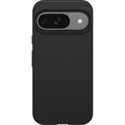 Abbildung von OtterBox Sleek Hülle für Google Pixel 9 / Pro, stoßfest, sturzsicher, ultraschlank, schützende Hülle, Getestet nach Militärstandard, Schwarz, Keine Einzelhandelsverpackung