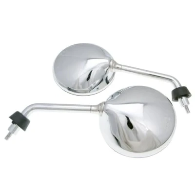 Abbildung von Spiegel Set kurz Chrom M8 kompatibel für Vespa GTS 300ie Super Sport ZAPM45 (Quasar)