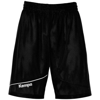 Abbildung von Kempa Jungen Reversible Klassische Shorts, Schwarz/Weiß, 164