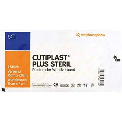 Abbildung von Cutiplast Plus steril 7,8x15 cm Verband
