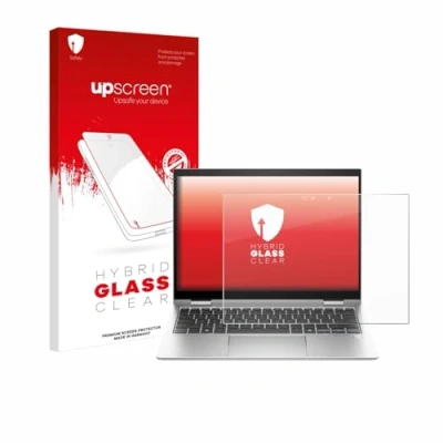 Abbildung von upscreen Schutzglas für HP Elite x360 830 G11 2 in 1 Schutzfolie, Glas Folie [Klar, 9H Panzerschutz, Anti Fingerprint]