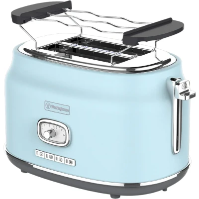 Abbildung von Westinghouse Toaster Retro Kollektionen 2 Schlitze blau WKTTB857BU