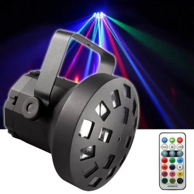 Abbildung von E Lektron LED Discolicht LMR 9W USB Mushroom, fest integriert, Rot / Grün Blau Weiß
