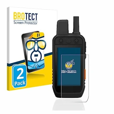 Abbildung von BROTECT (2 Stück Schutzfolie für Garmin Alpha 200 K Displayschutz Folie Ultra Klar
