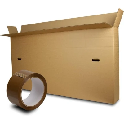 Abbildung von Paket.ag Versandkarton Fahrradkarton 1600x200x800 mm Robuster Karton inkl. Packband