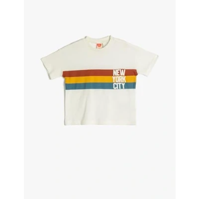 Abbildung von Koton Babyboy T Shirt Short Sleeve Crew Neck Printed Cotton