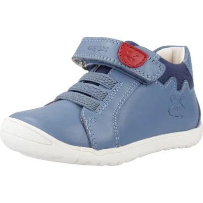 Abbildung von Geox Macchia Lauflernschuh für Kinder, Größe: 23, Blau Schuhe