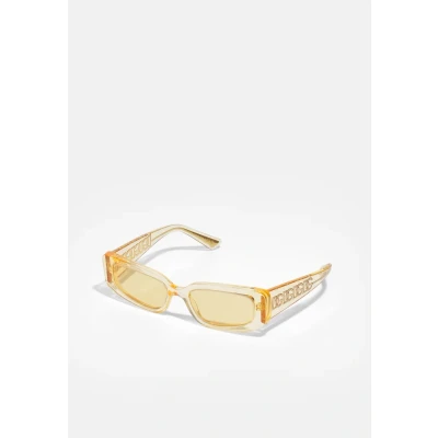 Abbildung von Dolce&amp;Gabbana Unisex Sonnenbrille, Größe: 54, Orange transparent