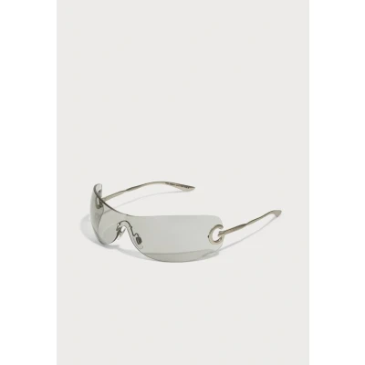Abbildung von Dolce&amp;Gabbana Unisex Sonnenbrille Matte silvercoloured, Größe: 41, silver coloured