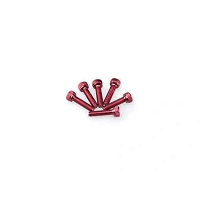 Abbildung von Puig 0147r Blister 6 Schrauben, M5, 20 mm, rot