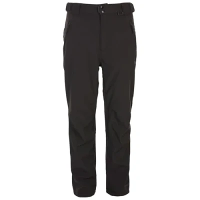 Abbildung von Trespass Hemic Black X M/SL wasserdichte Hose für Herren Mittel Kurze Länge Schwarz