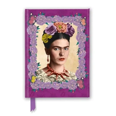Abbildung von Frida Kahlo Purple Journal (Flame Tree Notebooks): Unser hochwertiges, liniertes Blankbook mit festem, künstlerisch geprägtem Einband und ... Notizbuch DIN A 5 Magnetverschluss)