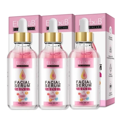 Abbildung von P Beauty Cosmetic Accessories Gesichtsserum Anti Aging Falten Hyaluronsäure Vitamin C E Vegan, 3 tlg.