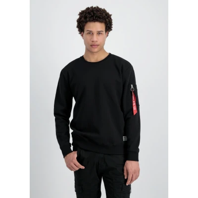 Abbildung von Alpha Industries Dragon Sweatshirt, Herren, Größe: Medium, Black