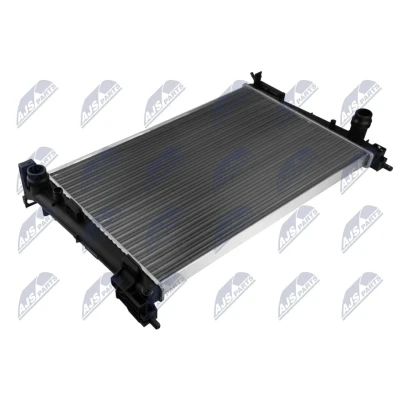 Abbildung von NTY CCH FT 000 Kühler, Motorkühlung 625mm 415mm 34mm OPEL: Corsa D Schrägheck, FIAT: Doblo II Kasten / Kombi, Grande Punto Schrägheck