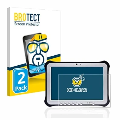 Abbildung von BROTECT (2 Stück Schutzfolie für Panasonic Toughpad FZ G1 Displayschutz Folie Ultra Klar