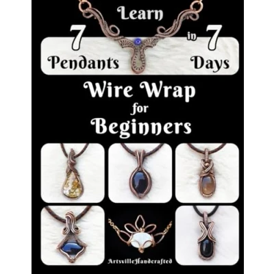 Abbildung von Wire Wrapping for Beginners: Learn Wrap 7 Pendants in days