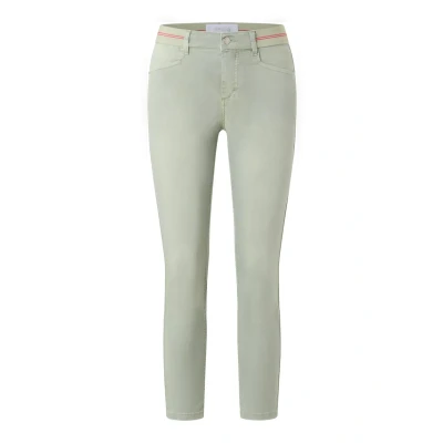 Abbildung von ANGELS 7/8 Jeans Ornella Sporty mit Stretch Bund Label Applikationen