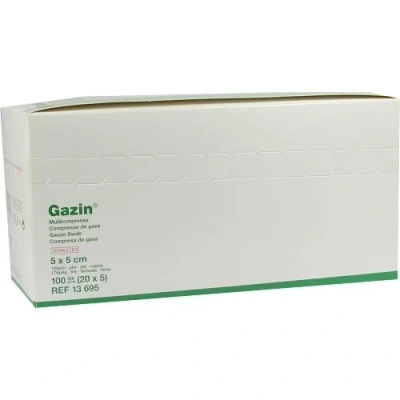 Abbildung von Gazin Mullkompressen 5x5 cm steril 12fach 20X5 St
