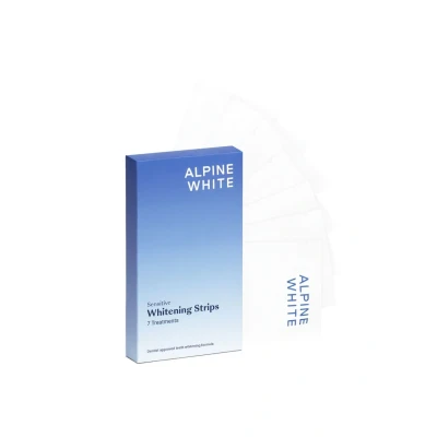 Abbildung von ALPINE WHITE Whitening &amp; Care Strips Sensitive 14 pcs