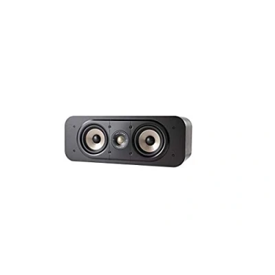 Abbildung von Polk Audio Signature S30E Center Lautsprecher, HiFi Lautsprecher für Musik und Heimkino Sound, 20 125 Watt, 8 Ohm, High Res, 55Hz 40kHz