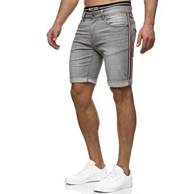 Abbildung von Indicode Jeans Shorts, Herren, Größe: Small, Gray