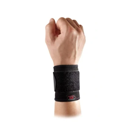 Abbildung von McDavid 513R Herren 2 Way Elastic Sleeve Wege Handgelenkbandage, elastisch, Größe S/M, Schwarz