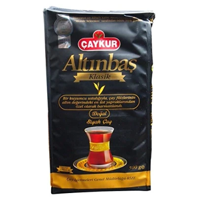 Abbildung von 3 x 500g Caykur Altinbas Tee Schwarzer loser Türkischer + Orient Feinkost Nazar Schlüsselanhänger