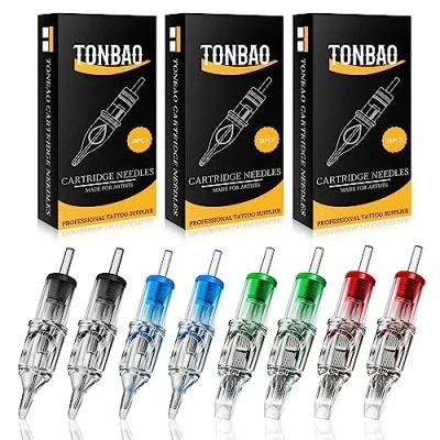 Abbildung von Cartridges Mixed RL RS M1 RM TONBAO 60 Stück Cartridge #12 3RL 5RL 7RL 9RL 5RS 7RS 9RS 5M1 7M1 9M1 7RM 9RM…