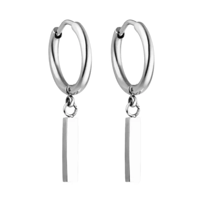 Abbildung von Purelei HULI Creole Ohrringe silvercoloured, Damen, Größe: One Size, Silver coloured