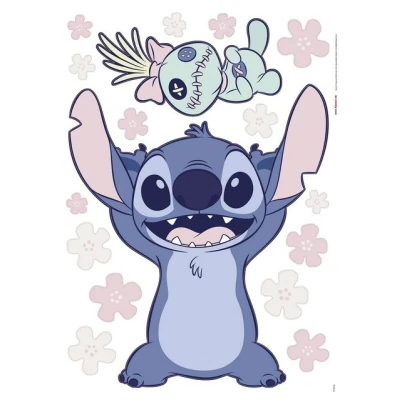 Abbildung von Komar Wandtattoo Disney Lilo and Stitch Lifesize Größe 50 x 70 cm Wandsticker, Kinderzimmer, Wanddekoration