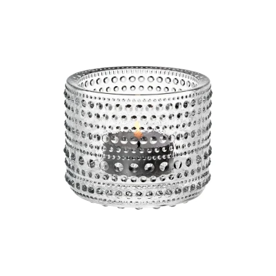Abbildung von Iittala Teelichthalter Kastehelmi Klar