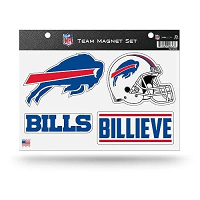 Abbildung von Rico Industries NFL Football Buffalo Bills Alternate Team Magnetbogen