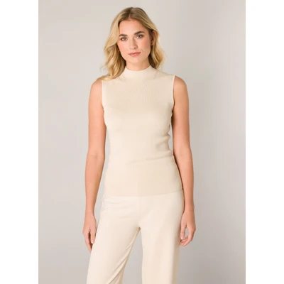 Abbildung von Base Level Tanktop, mit Stehkragen