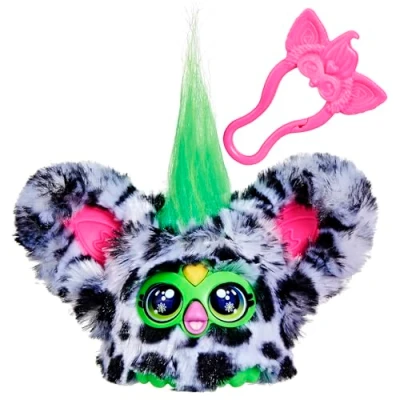 Abbildung von Furby Hasbro Furblets Moo Boo Kuh Minispielzeug aus Plüsch