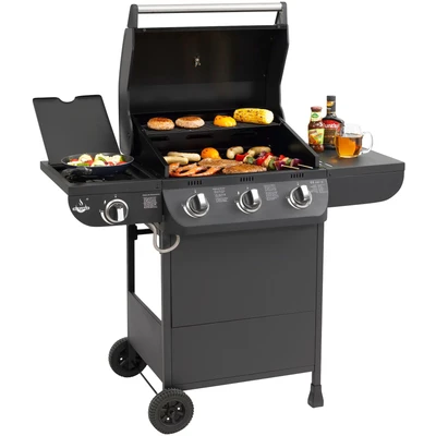 Abbildung von El Fuego Gasgrill &quot;Columbus 3+1&quot;, BxTxH: 117,5x58,5x107,5 cm
