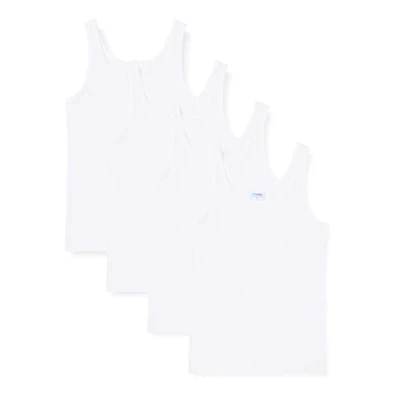 Abbildung von Athena Herren Promo Debardeur Coton Bio Unterhemd, Weiß, XX Large (Herstellergröße: 6) (4er Pack)
