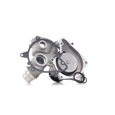 Abbildung von FEBI BILSTEIN 21916 Wasserpumpe Aluguss mit Dichtung Dichtring Metall BMW: X5, 5 Limousine, Touring, LAND ROVER: Range Rover Sport