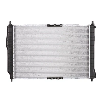 Abbildung von NRF 53902 Kühler, Motorkühlung Aluminium 600 418 16 Kühlrippen gelötet CHEVROLET: Kalos Schrägheck, Aveo / Limousine, Schrägheck