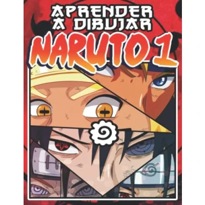 Abbildung von Aprender a dibujar Naruto 1: Guía simple paso para personajes de anime famosos Lecciones dibujo amigables principiantes ... Pascua niños y fanáticos del manga