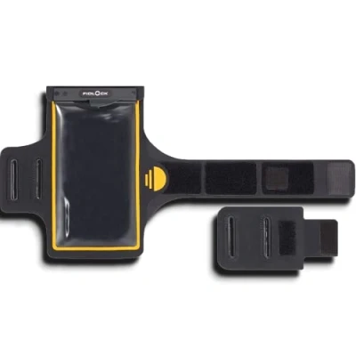 Abbildung von Fidlock Hermetic Armband Schwarz Magnetisch selbstverschließende wasserdichte Oberarm Tasche, Größe One Size Farbe B