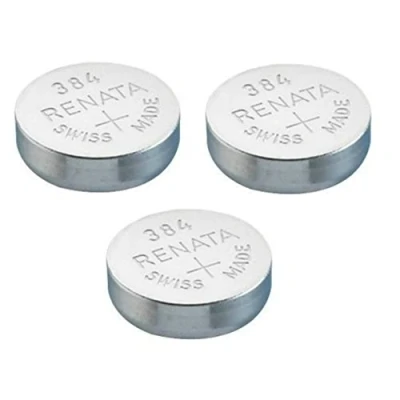 Abbildung von Uhrenbatterie Renata Swiss made 384 oder SR41SW AG3 1,5V (3 x SR 41 SW)