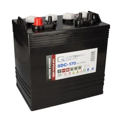 Abbildung von Q Batteries 8DC 170 8V 170Ah Deep Cycle Traktionsbatterie