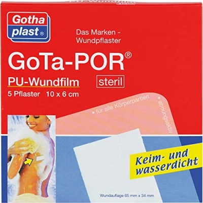 Abbildung von Gota por Pu Wundfilm 10x6 cm steril Pflaster